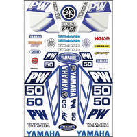 PROPW50 - STICKER KIT PW50 BLUE