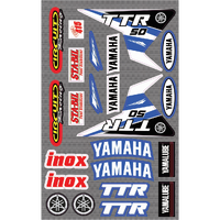 PROTTR50A - ECONOMY TTR50 YAMAHA STICKER KIT