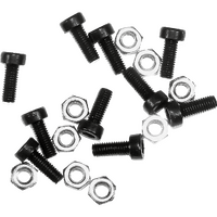 RH1AB - REGO LABEL HOLDER SCREW KIT BLACK*