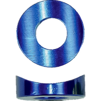 RP10BL - ALLOY RIM PROTECT SPACERS BLUE (5/CARD)*