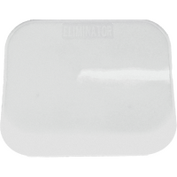 RP6 - RACE NUMBER PLATE WHITE