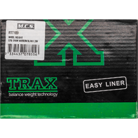 RTT109 - WHEEL WEIGHT 5/10 GRAM NARROW BLACK (50/BOX)*