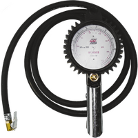 RTT86 - W/SHOP TYRE INFLATION GAUGE H/DUTY*