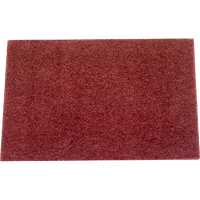 SPB - SCOURER PAD M/COARSE 150MM X 230MM BROWN*