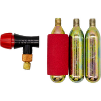 TI13 - TYRE CO2 INFLATOR KIT (3 CART)