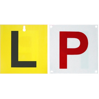 UHLP - L & P DOUBLE SIDED PLATE - RED*