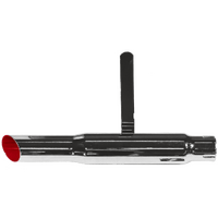UM39 - UNIVERSAL MUFFLER CHROME SIDE CUT