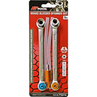 UPBBSS - BRAKE BLEEDER SPANNER SET (3/PCE)*