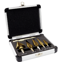 UPDPS - STEP DRILL BIT & AUTO CENTRE PUNCH SET (6 PCE)*