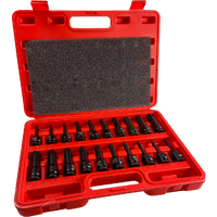 UPHBISS - HEX BIT IMPACT SOCKET SET 78MM (20/PCE)*