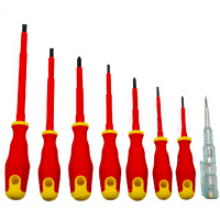 UPISS - INSULATED SCREWDRIVER SET CIRCUIT TESTER*