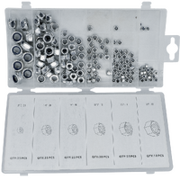 UPKLN - LOCKNUT ASSORTED (145/PCS)*