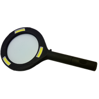 UPMG - MAGNIFYING GLASS 80MM WITH 3 LEDS*