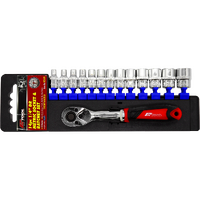 UPMS14 - METRIC SOCKET SET 1/4" DRIVE*