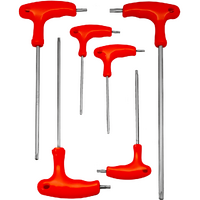 UPTHTD - T HANDLE TORX DRIVE HEX KEY SET (6/PCE)*