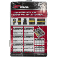 UPWWCA - WATERPROOF WIRE CONNECTOR ASSORTMENT (240/PCE)*