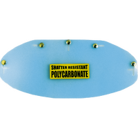 UV1 - 5 STUD VISOR CLEAR