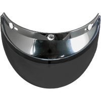 UV2A - BUBBLE VISOR FLIP UP TINTED