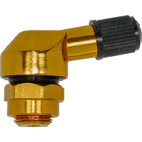 VS9 - ALLOY RIGHT ANGLE VALVE STEM 10MM GOLD**
