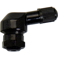 VS9B - ALLOY RIGHT ANGLE VALVE STEM 10MM BLK**