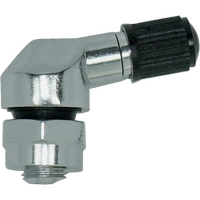 VS9S - ALLOY RIGHT ANGLE V.STEM 10MM SILVER**