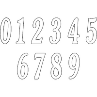 W1A - 170MM KURLY NO. 1 WHITE (10/PKT)