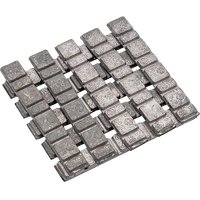 WWSN - WHEEL WEIGHT NARROW 5/10 GRAM SILV (10 / BAG)*