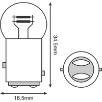 XR4A - 12 VOLT BULBS SUIT XR4 (10/BOX)