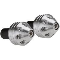 ZBP302S - BULLET STYLE BAR END SILVER*
