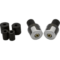 ZBP303S - INTERLOCK BAR ENDS SILVER/BLACK