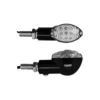 ZIU16LED - MINI CAT EYE LED INDICATOR BLACK (PAIR)*
