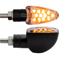 ZIU20LED - ARROWHEAD LED IND AMBER LIGHT CLEAR LENS (PR)