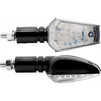 ZIU300LED - FLAT TAPERED HEAD LED INDICATOR BLACK (PR)*