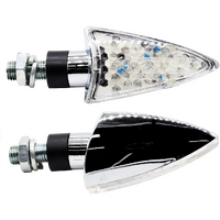 ZIU301CLED - ARROWHEAD LED IND SHORT STEM CHROME (PR)*