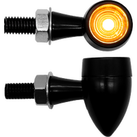 ZIU320LED - MICRO BULLET LED IND BLACK (PR)