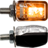 ZIU322LED - MICRO TOMBSTONE LED IND 6MM STEM BLACK (PR)