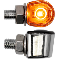ZIU326LED - MICRO CYCLOPS LED IND CHROME (PR)