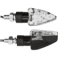 ZIU32LED - MICRO A/HEAD LED IND CLEAR LENS BLACK (PR)