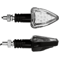 ZIU38LED - ARROWHEAD VENTED LED INDICATOR BLACK(PR)