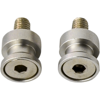 ZRSK2 - RACE STAND KNOB 10MM X 35MM SILVER*