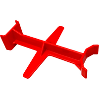 ZTDB1R - TIE DOWN BRACE LARGE RED**