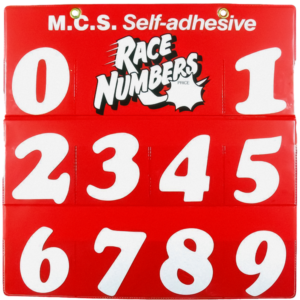NB2 - RACE NUMBER BOARD SMALL